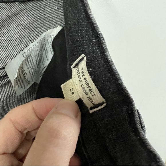 Madewell Perfect Vintage Crop Jeans Sumner Wash - Picture 9 of 15